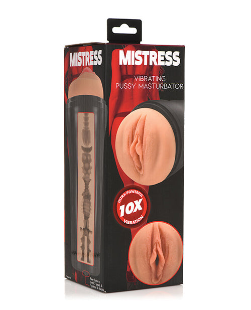 Curve Toys Vibrador Masturbador de Vagina Mistress - Color Tan