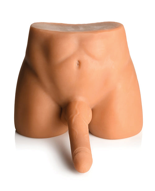 Juguete sexual masculino masturbador Curve Toys con dildo de empuje