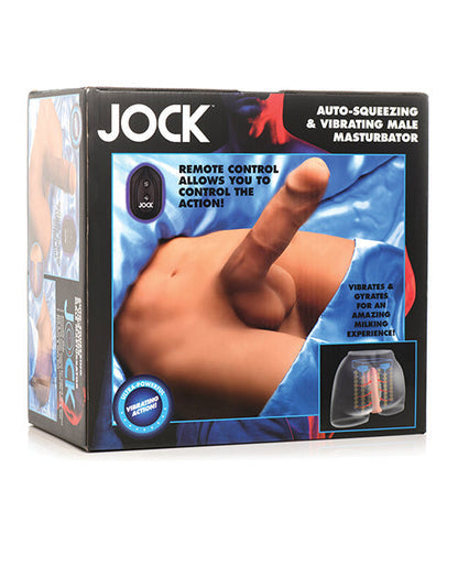 Masturbateur masculin vibrant et pressant Curve Toys Jock avec gode articulé