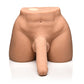 Masturbateur masculin vibrant et pressant Curve Toys Jock avec gode articulé