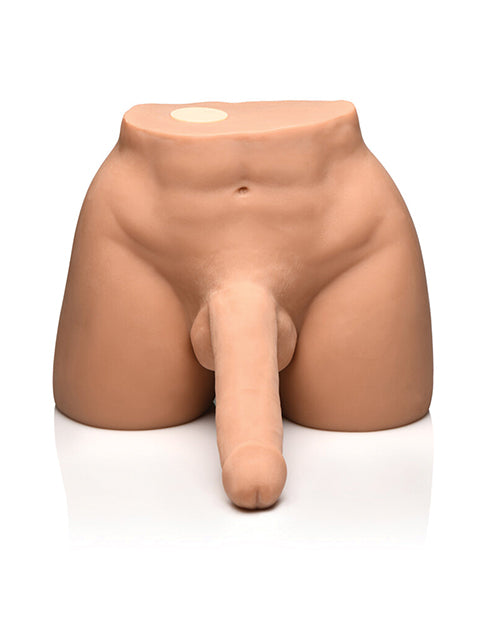Masturbateur masculin vibrant et pressant Curve Toys Jock avec gode articulé