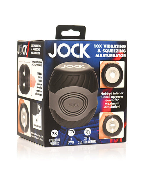 Masturbateur double vibrant Curve Toys Jock 10x