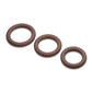 Curve Toys Jock Anillo de Pene de Silicona Set de 3 - Oscuro