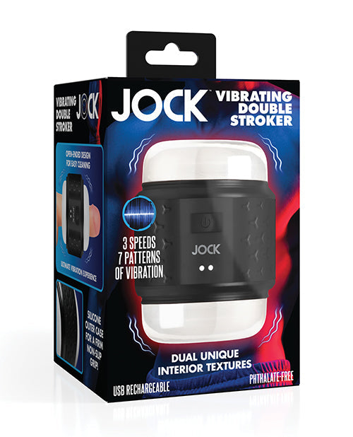 Jock vibrador doble Curve Toys - Negro