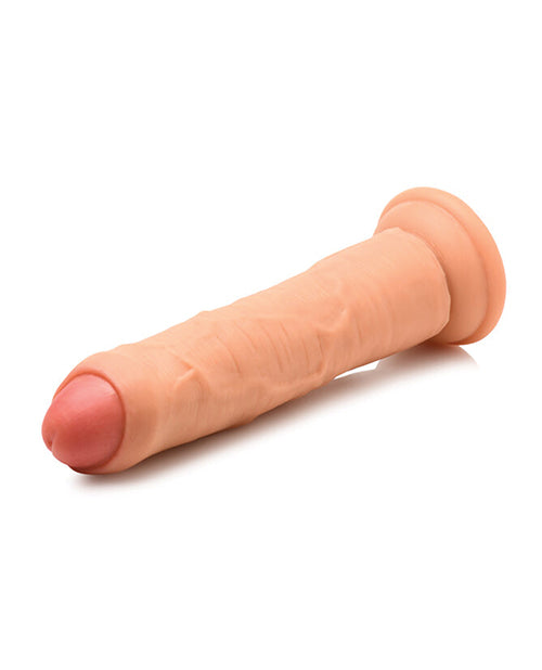 Curve Toys Dildo Grande | Dildo Grande Thinz de 7" | Dildo sin Circuncidar con Ventosa Ligera