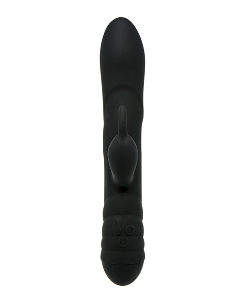 Adrien Lastic Twister Succionador Clitorial y Vibrador Conejo - Negro