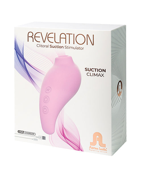 Adrien Lastic Révélation Stimulateur Clitoridien à Succion - Rose