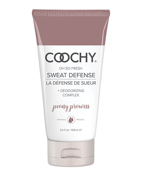 Loción Protectora Coochy Sweat Defense - 3.4 oz Peony Prowess