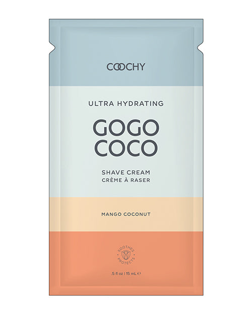 Crème de Rasage Ultra Hydratante COOCHY Sachet - 10 ml Mangue Coco