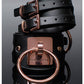 Menottes réglables collection Pleasure - Noir/Or rose