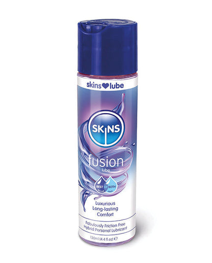 Lubricante Híbrido de Silicona y a Base de Agua Skins Fusion - 4.4 oz