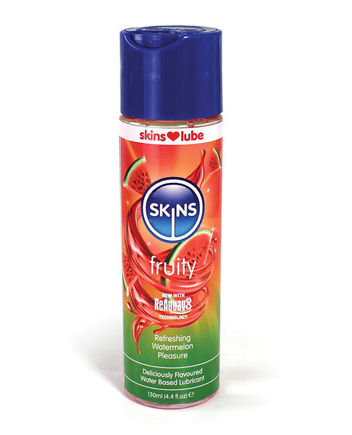 Lubrifiant à base d'eau Skins – 130 ml Pastèque