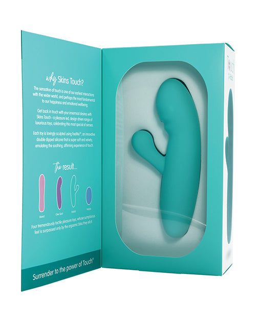 Vibrador de conejo Skins Touch | Vibrador de punto G flexible | Vibrador de clítoris con 2 motores | Mejor vibrador para mujeres