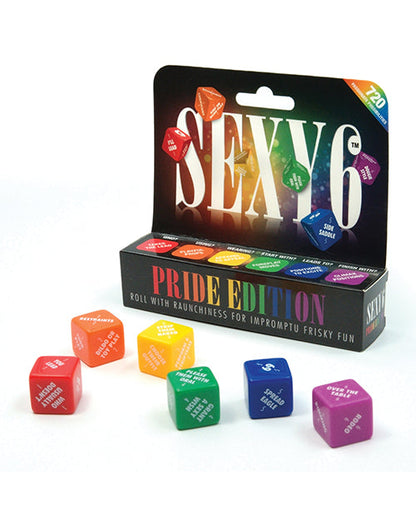 Juego de Dados Sexy 6 Edición Orgullo