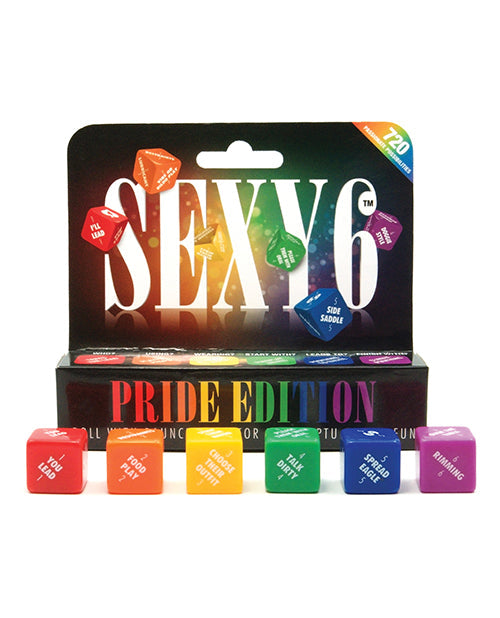 Juego de Dados Sexy 6 Edición Orgullo