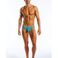 Tanga de malla para realzar Cocksox Tonic Blue XL