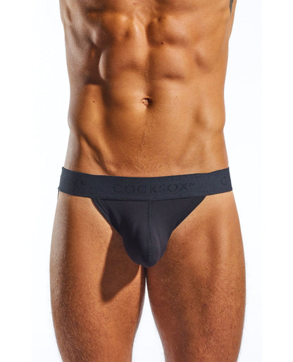 Suspensorio con bolsa realzadora Cocksox - Negro SM