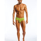 Cocksox Mesh Contour Pouch Sports Brief Citrus Green MD