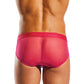 Calzoncillo Deportivo Cocksox de Malla Contorneada Fresia Rosado XL