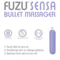 Vibreur Rechargeable Balle Fuzu Sensa - Violet Pastel