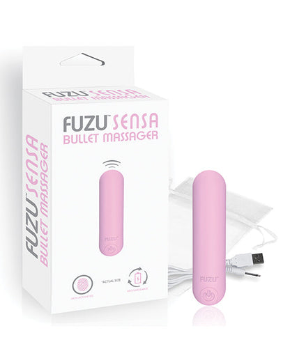 Fuzu Sensa Masseur-ogive rechargeable activé - Rose pastel