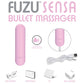 Fuzu Sensa Masseur-ogive rechargeable activé - Rose pastel