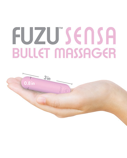 Fuzu Sensa Masseur-ogive rechargeable activé - Rose pastel