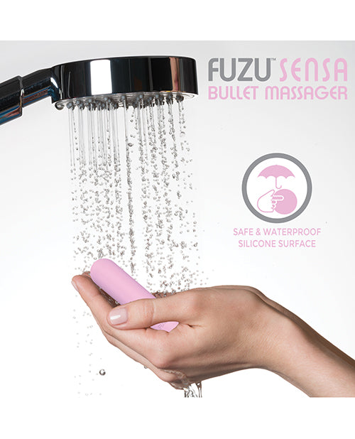 Fuzu Sensa Masseur-ogive rechargeable activé - Rose pastel