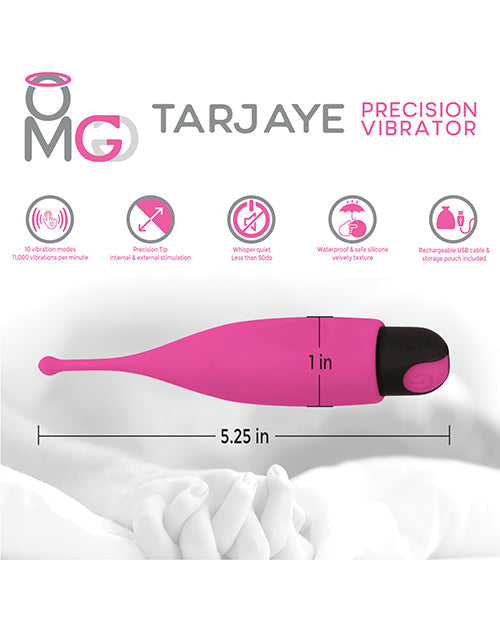OMG Tarjaye Stimulateur de Précision Format Voyage - Rose