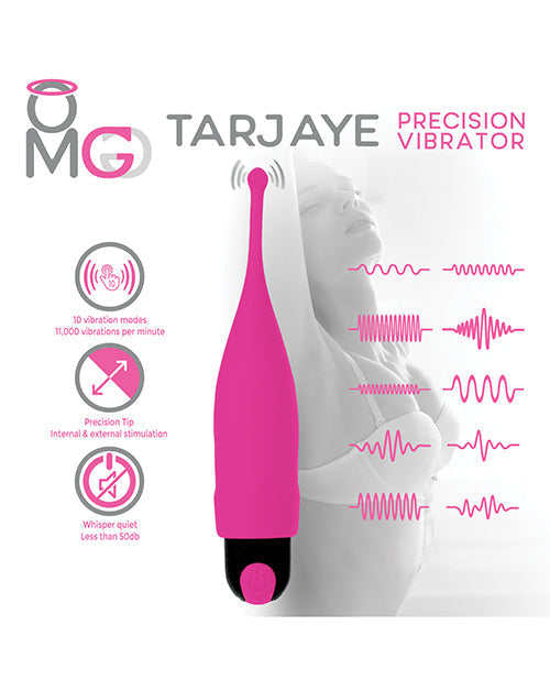 OMG Tarjaye Stimulateur de Précision Format Voyage - Rose