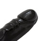 Grand gode noir Doc Johnson de 12 pouces | Gode réaliste Jr Double Header | Gode géant flexible