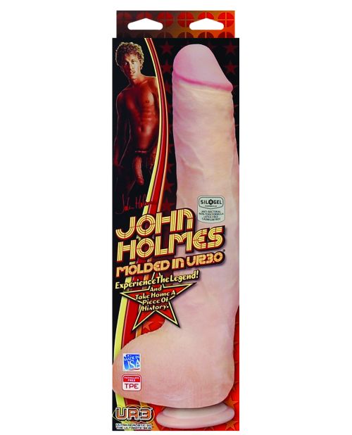 Gode ceinture gode réaliste John Holmes 9,5 pouces avec ventouse