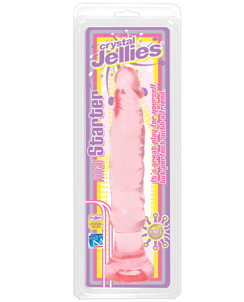 Jaleas de cristal 5.5" para principiantes anal - Rosa