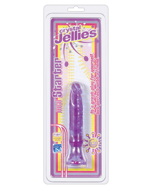 Jaleas de Cristal 5.5" Iniciador Anal - Morado