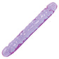 Dildo realista Crystal Jellies | Dildo grande de 30 cm | Dildo doble | Dildo gigante morado | Dildo grande