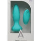 Plug anal vibrant rechargeable en silicone avec télécommande A Play Thrust Adventurous – Sarcelle