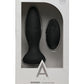 A Play Rimmer Experienced Bouchon Anal en Silicone Rechargeable avec Télécommande - Noir