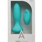 A Play Rimmer Experienced – Plug anal en silicone rechargeable avec télécommande – Teal