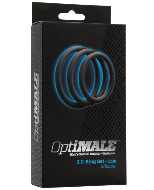 Kit de anillos OptiMale C finos - Pizarra