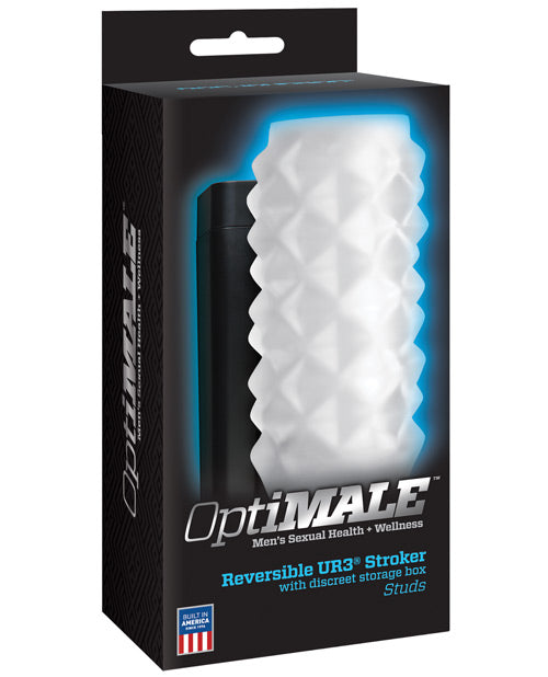 OptiMale 2 Way Strokers Goujons- Transparent