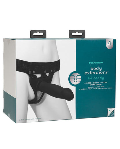 Extensiones corporales Be Ready Hollow Strap On Set