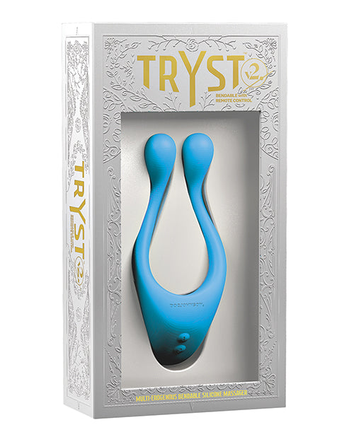 Masseur multizone flexible Tryst V2 avec télécommande - Sarcelle