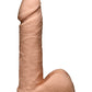 Accesorio de Vac-U-Lock de 6" Ultraskyn para Pene y Testículos - Blanco