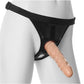 Vac-U-Lock Dildo Realista Rígido Furioso de 6" - Blanco