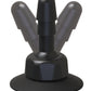 Dildo vibrador Vac-U-Lock | Set de dildos doble densidad vainilla con arnés y control remoto inalámbrico