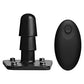 Dildo vibrador Vac-U-Lock | Conjunto de Dildo Strap On de doble densidad color caramelo con control remoto inalámbrico