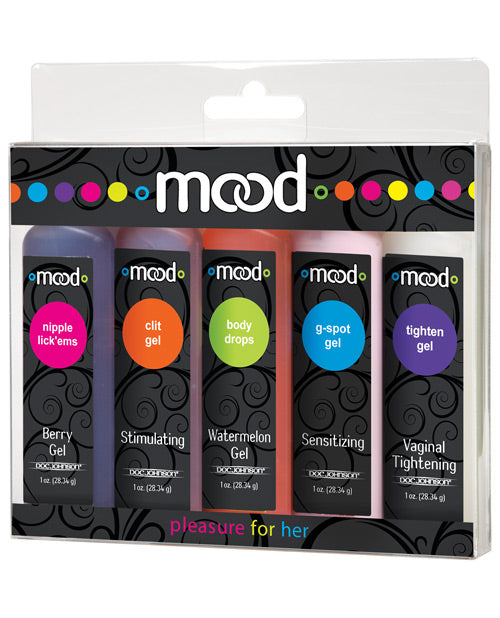 Lubrifiant pour elle Mood Pleasure - Assortiment de 5