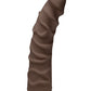 Doc Johnson 8" gros godemichet | Godemichet réaliste Ragin D | Godemichet à ventouse chocolat