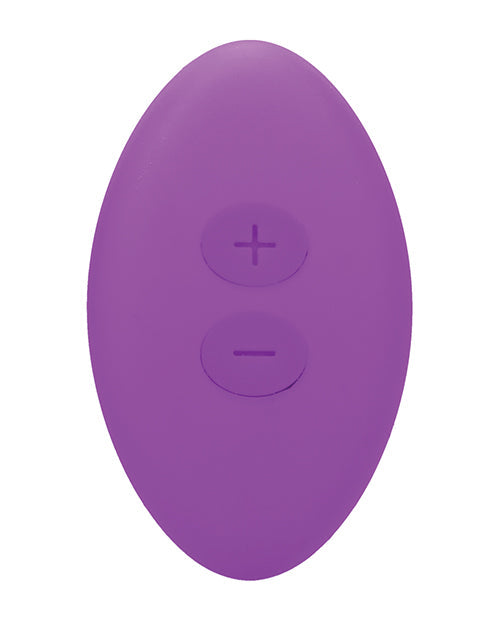Vibromasseur culotte avec télécommande - Violet
