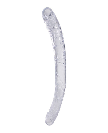 En una bolsa, dildo grande de 33 cm | Dildo doble | Dildo gigante transparente | Dildo grande | Dildo realista seguro para el cuerpo